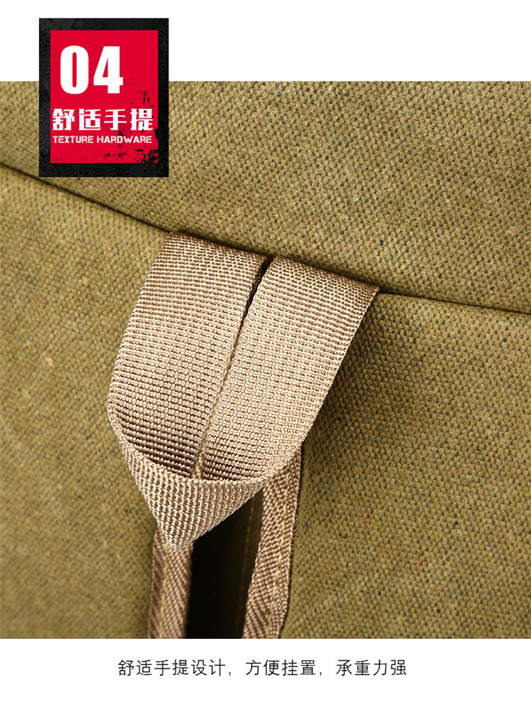 Cross-Border Exclusive Multi-Functional Outdoor Mountaineering Bag 80 Liter Canvas Large Capacity Backpack Travel Waterproof Rucksack