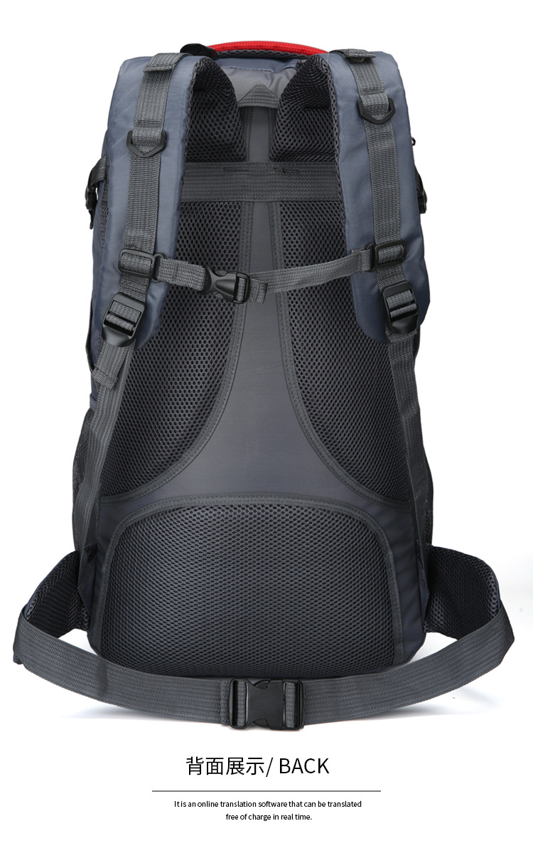 Amazon 60L Mountaineering Bag Outdoor Sports Travel Bag Large Capacity Waterproof Student Schoolbag Anti-Theft Backpack Amazon 60L Mountaineering Bag Outdoor Sports Travel Bag Large Capacity Waterproof Student Schoolbag Anti-Theft Backpack