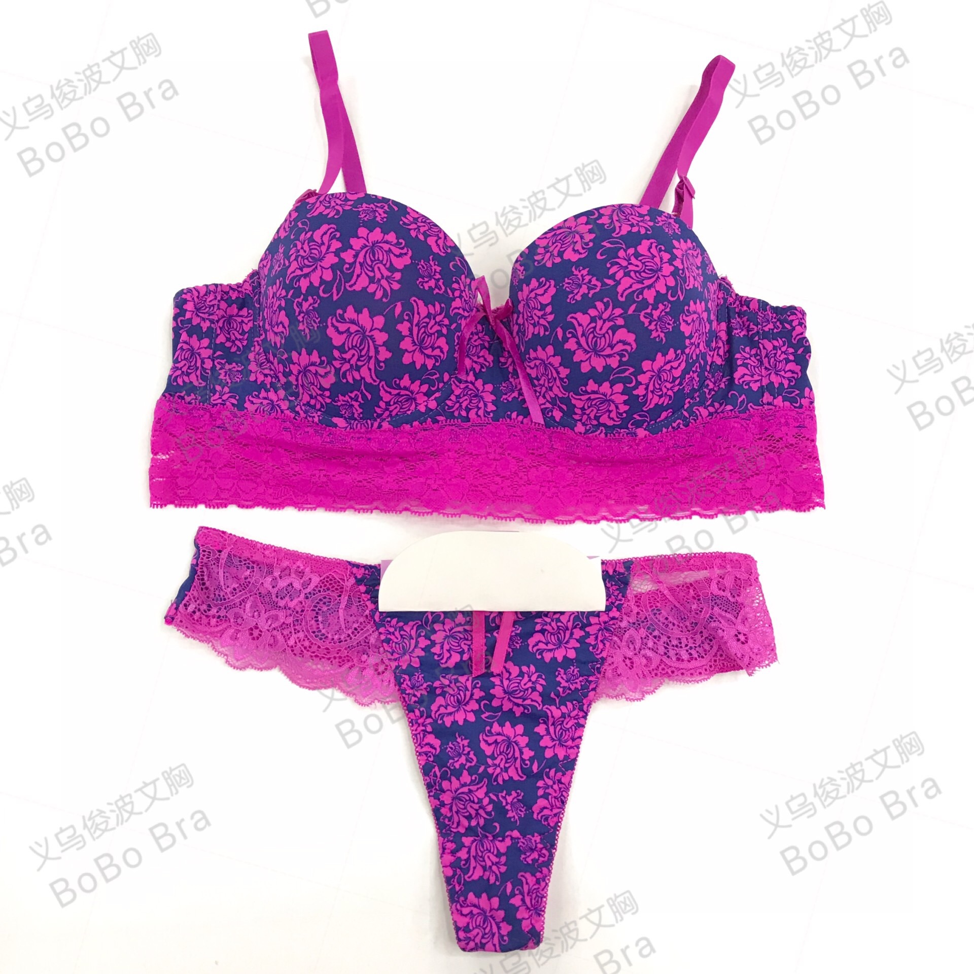 Manufacturers direct European and American printed bra big name underwear ladies bra set foreign trade bra set Manufacturers direct European and American printed bra big name underwear ladies bra set foreign trade bra set