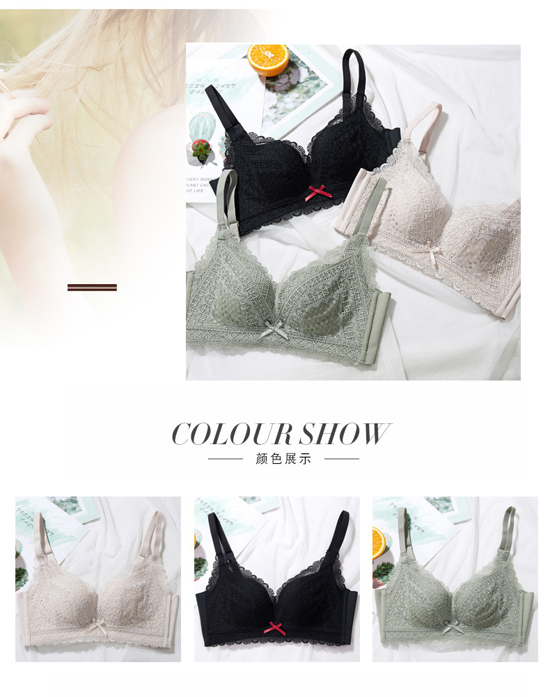 Spring and Summer Cool Hollow Thin Underwear Women's Bra without Steel Ring Breathable Hole Cup Sexy Seamless Bra Spring and Summer Cool Hollow Thin Underwear Women's Bra without Steel Ring Breathable Hole Cup Sexy Seamless Bra