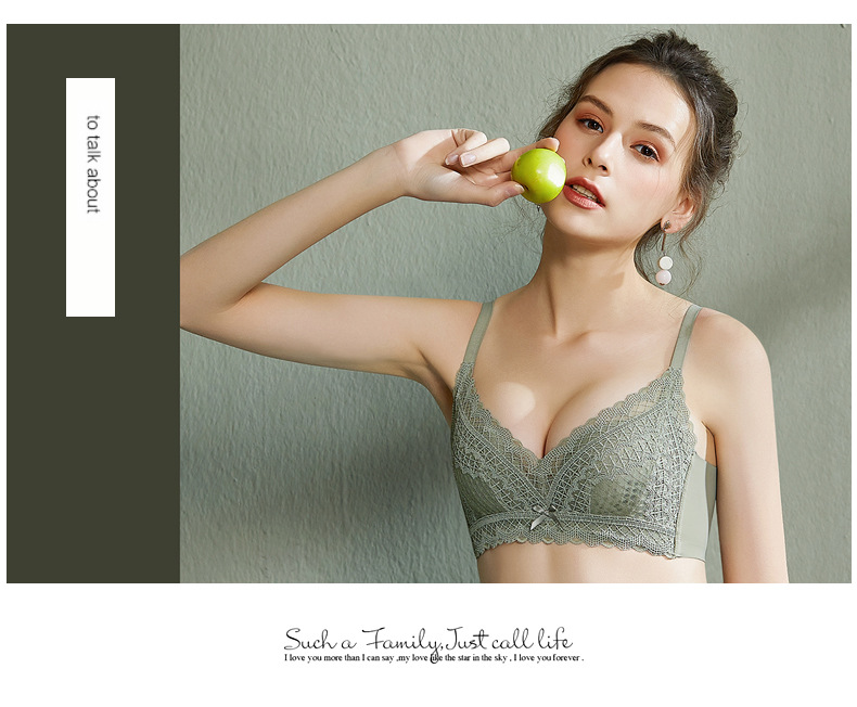 Spring and Summer Cool Hollow Thin Underwear Women's Bra without Steel Ring Breathable Hole Cup Sexy Seamless Bra Spring and Summer Cool Hollow Thin Underwear Women's Bra without Steel Ring Breathable Hole Cup Sexy Seamless Bra