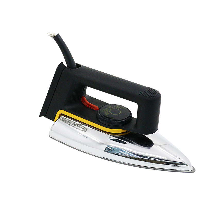 Hand-Held Old-Fashioned Electric Iron Dry Ironing and Temperature Adjustment Metal Iron Household Industrial Iron Hot Drilling Heat Transfer Stickers Electric Iron