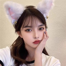 fabric heat press Headband Luminous Flash Light Bow Korean Style Hair Band Korean Style Girl Face Wash Hair Band