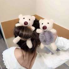 fabric heat press Headband Luminous Flash Light Bow Korean Style Hair Band Korean Style Girl Face Wash Hair Band