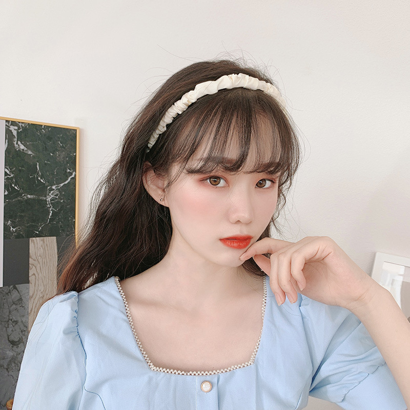 fabric heat press  Sweet Elegant Hair Pin Korean Style Hair Band Hair Accessories Women&#039;s Headdress