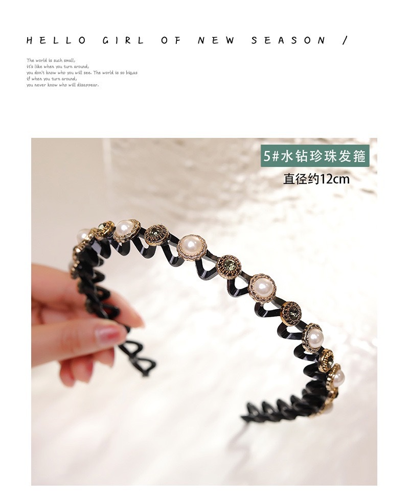 fabric heat press  Female Face Wash Summer Hairpin Internet Celebrity 2021new Bangs Fixed Thin Headband Hair Tie