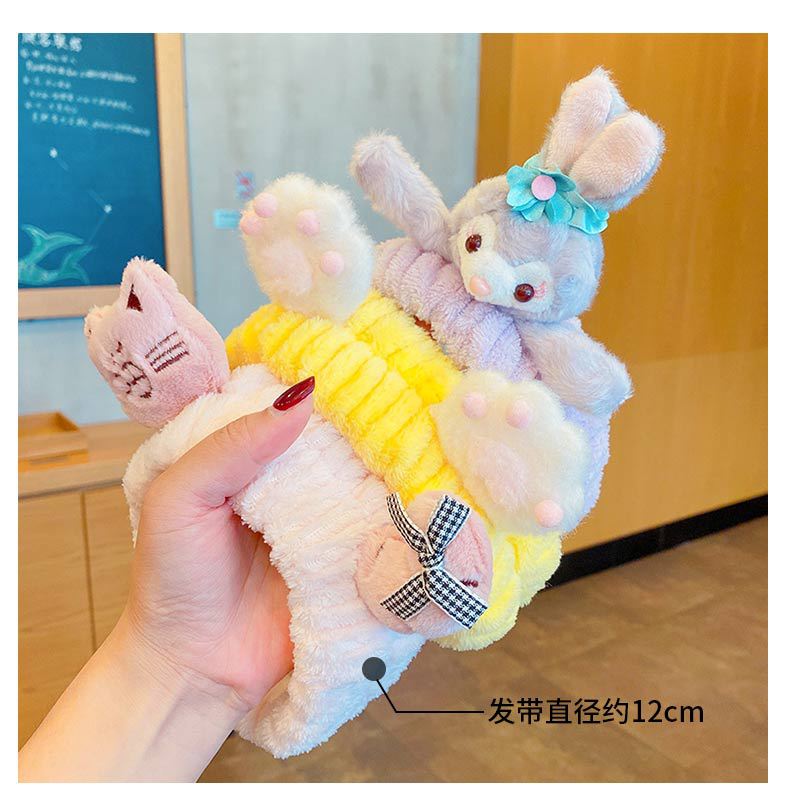 fabric heat press Korean Elk Washing Face Hair Band Girl Cartoon Headwear Apply a Facial Mask Makeup Simple Hair Band fabric heat press Korean Elk Washing Face Hair Band Girl Cartoon Headwear Apply a Facial Mask Makeup Simple Hair Band