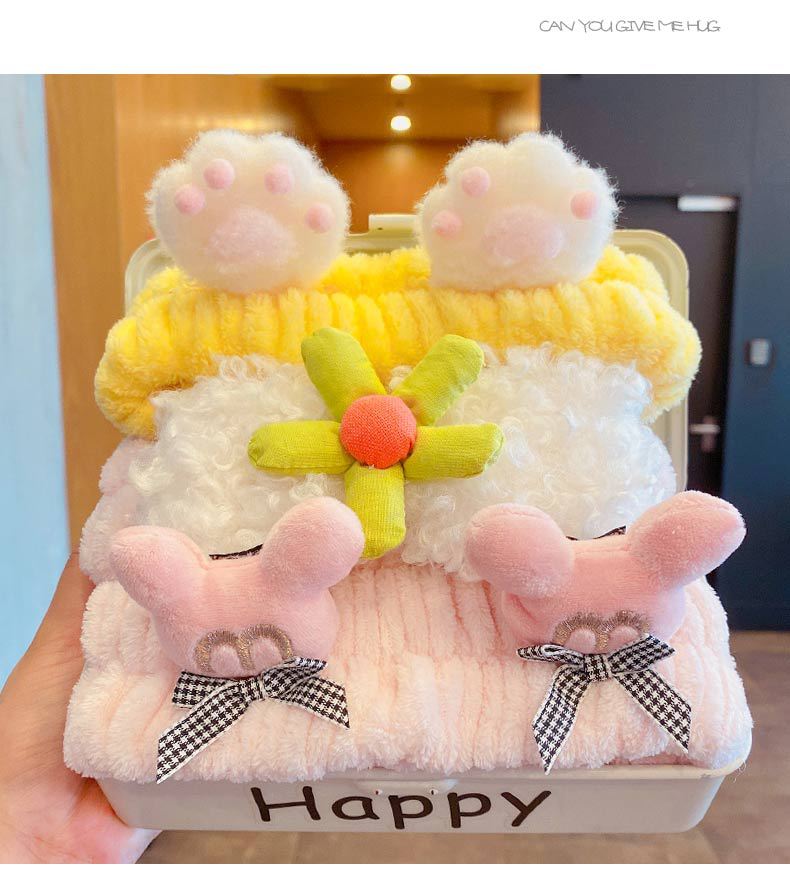 fabric heat press Korean Elk Washing Face Hair Band Girl Cartoon Headwear Apply a Facial Mask Makeup Simple Hair Band fabric heat press Korean Elk Washing Face Hair Band Girl Cartoon Headwear Apply a Facial Mask Makeup Simple Hair Band