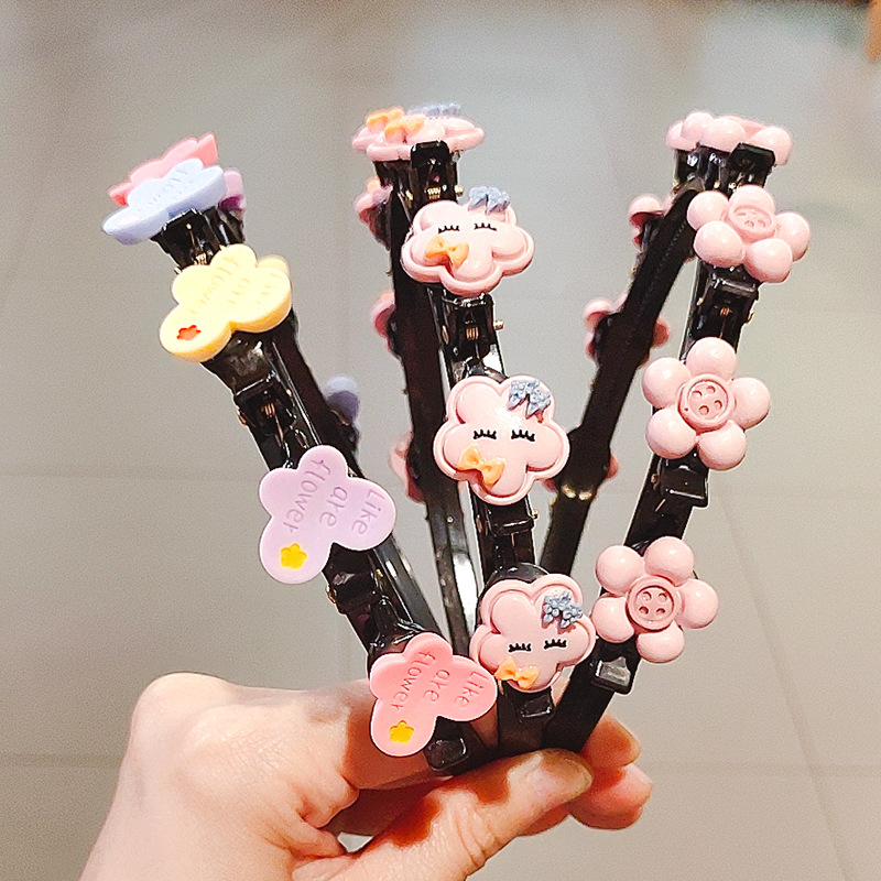 Children's Hair Band Korean Hair Accessories Cute Baby Broken Hair Headband Hair Braiding Artifact fabric heat press Children's Hair Band Korean Hair Accessories Cute Baby Broken Hair Headband Hair Braiding Artifact fabric heat press