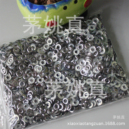 Imitation import aluminium iron-aluminum circular hole clothing hot hot chip