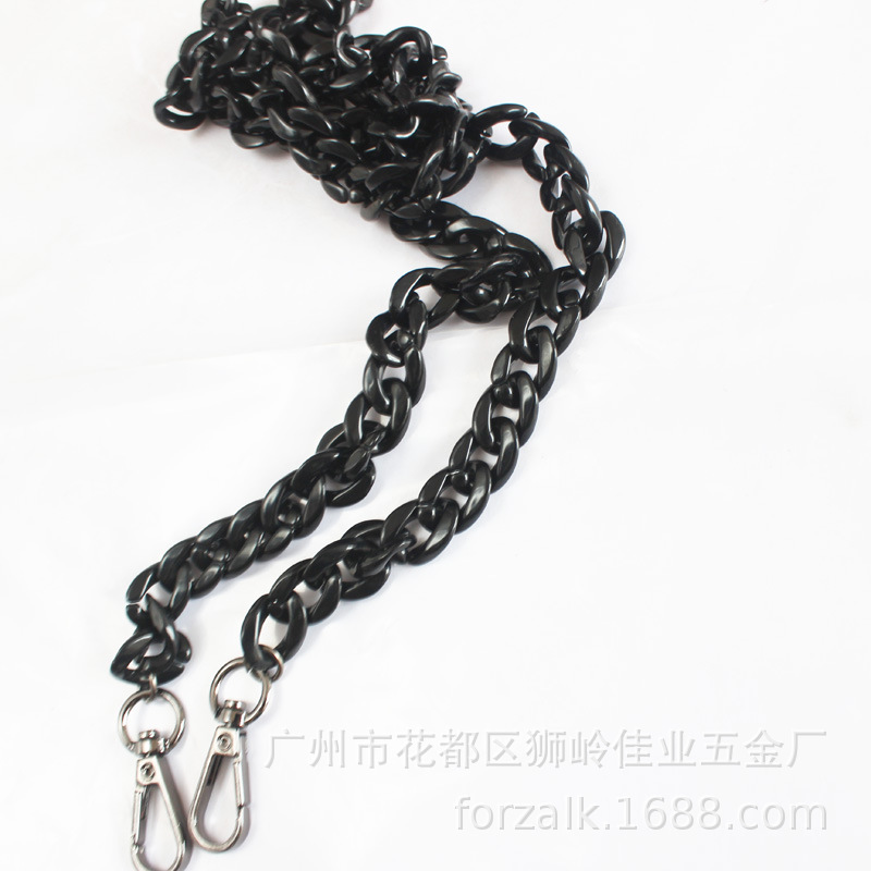 Bag Acrylic Chain Box and Bag Hardware Accessories Coin Purse Non-Fading Portable Crossbody Resin Chain Buckle Bag Acrylic Chain Box and Bag Hardware Accessories Coin Purse Non-Fading Portable Crossbody Resin Chain Buckle