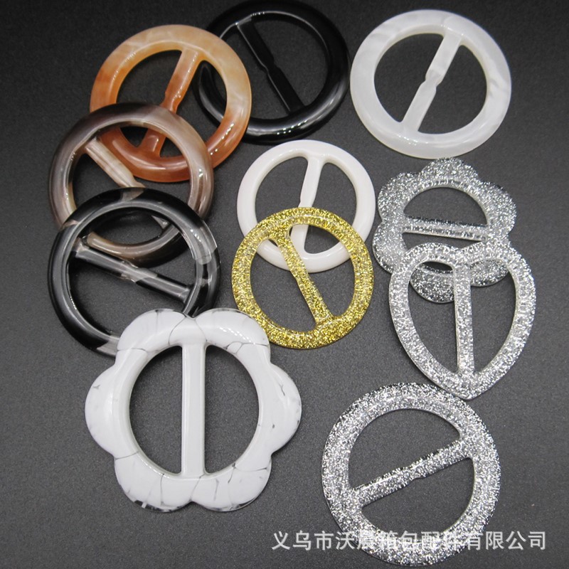Supply Coat Resin Belt Buckle round Three-Gear Japanese Buckle Silk Scarf Knotted Button T-shirt Corner Knotted Retaining Ring Supply Coat Resin Belt Buckle round Three-Gear Japanese Buckle Silk Scarf Knotted Button T-shirt Corner Knotted Retaining Ring