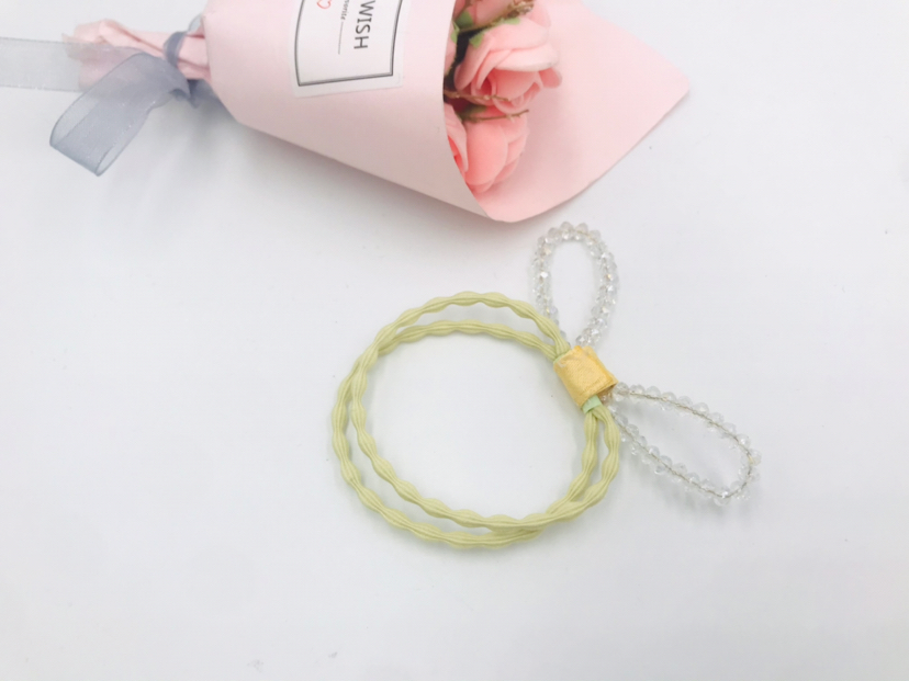Pearl Crystal Colorful Ropes Hair Ring Hair Rope Headband Hair Accessories Rubber Band Head Tie Student Children Three-Dimensional Headdress Flower Headwear Pearl Crystal Colorful Ropes Hair Ring Hair Rope Headband Hair Accessories Rubber Band Head Tie Student Children Three-Dimensional Headdress Flower Headwear