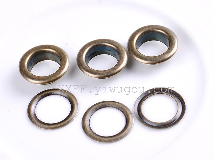 Supply of high quality color blank white LAT iron eyelet fashion metal eyelet Supply of high quality color blank white LAT iron eyelet fashion metal eyelet