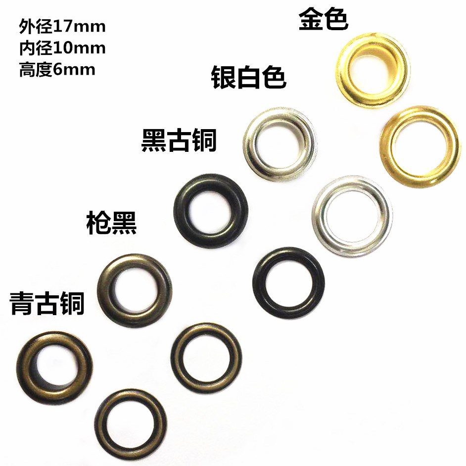 Manufacturer Metal Eyelet Button Eyelet Button Clothes Accessories Tarpaulin Buckle Clothing Luggage Buckle