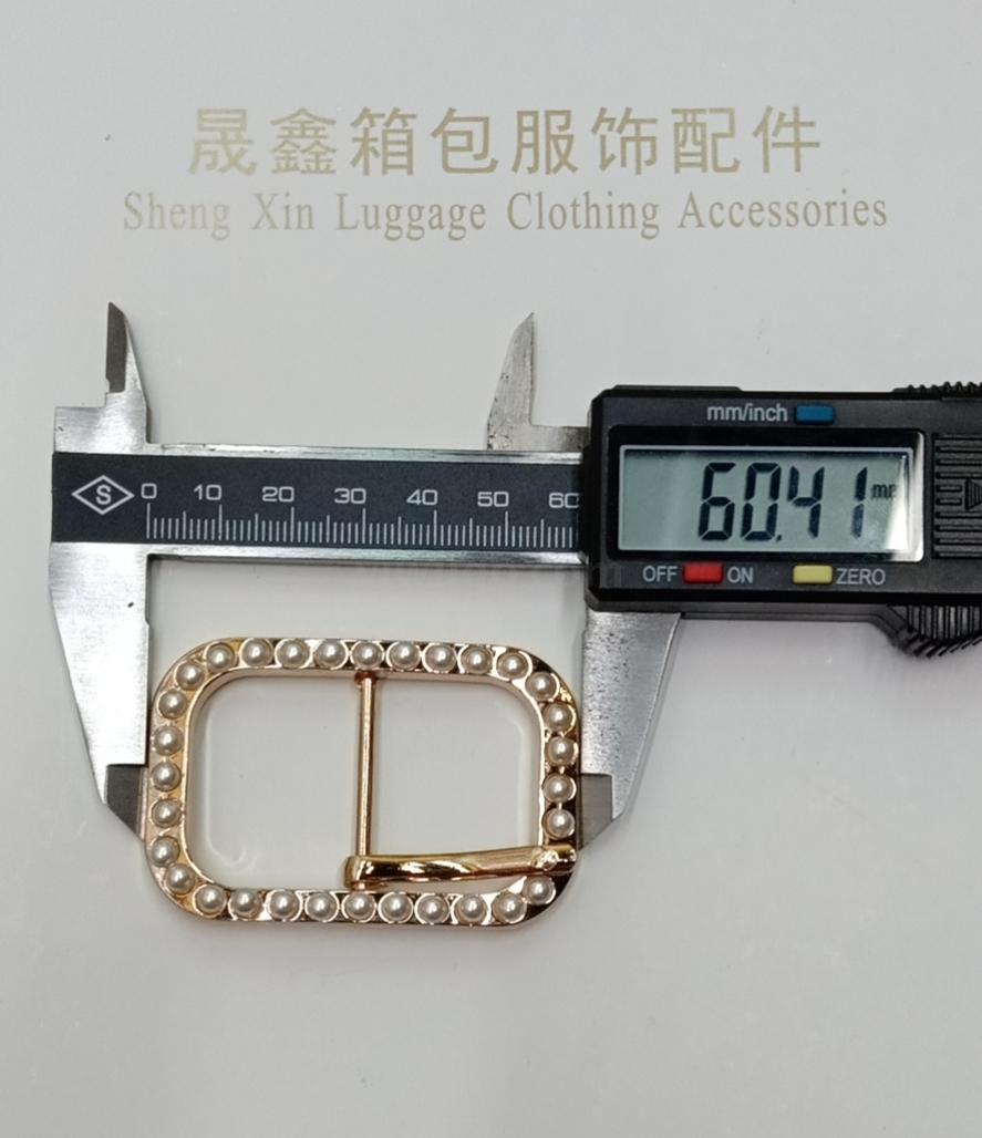 Drill Bit Buckle Pearl Buckle Clothing Button Belt Buckle Luggage Buckle Environmental Protection Zinc Alloy Metal Buckle