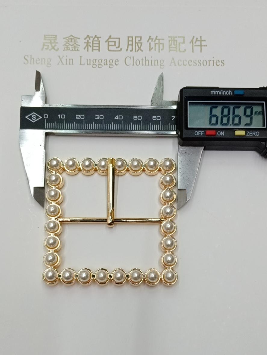 Drill Bit Buckle Pearl Buckle Clothing Button Belt Buckle Luggage Buckle Environmental Protection Zinc Alloy Metal Buckle