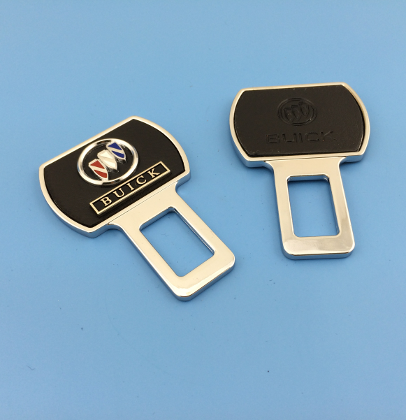 Automobile safety belt buckle material genuine leather
