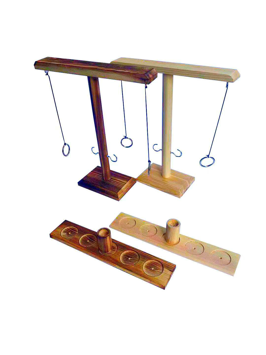 Adult Interactive Bar Desktop Shooting Throwing Ring Hook Toy Wooden Hanging Ring Throwing Game Throwing Music Direct Supply