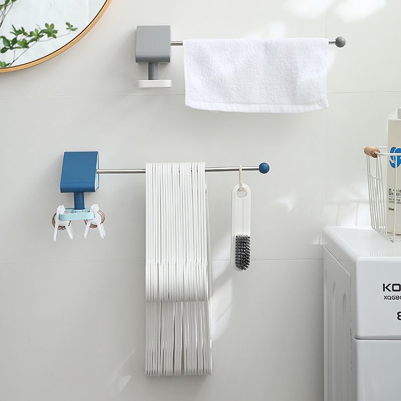 Multifunctional Hanger Hook Storage Rack Punch-Free Clothes Hanger Organizing Rack Wall-Mounted Clip Storage Fantastic Towel Rack