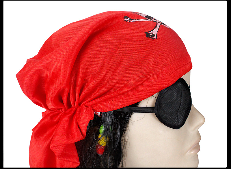 Captain Hook, Pirates of the Caribbean Wig, Captain Jack, Wig Kerchief Captain Hook, Pirates of the Caribbean Wig, Captain Jack, Wig Kerchief