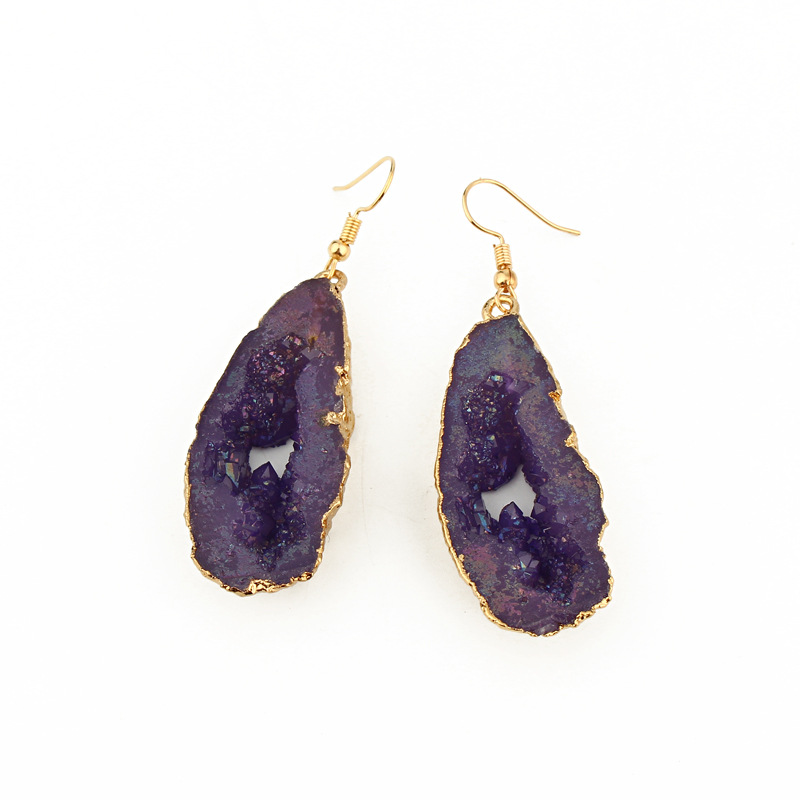 New Accessories Personalized Fashion Earrings Irregular Hollowout Earrings Retro Ear Hook Foreign Trade Resin Earrings New Accessories Personalized Fashion Earrings Irregular Hollowout Earrings Retro Ear Hook Foreign Trade Resin Earrings