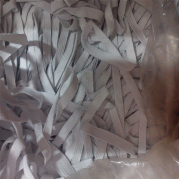 Huacheng stock 1.2 cm black and white thin hook elastics Huacheng stock 1.2 cm black and white thin hook elastics