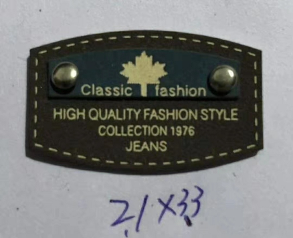New Trademark Leather Tag Hat Clothing Accessories Ornament Accessories Cap Nail Label New Trademark Leather Tag Hat Clothing Accessories Ornament Accessories Cap Nail Label