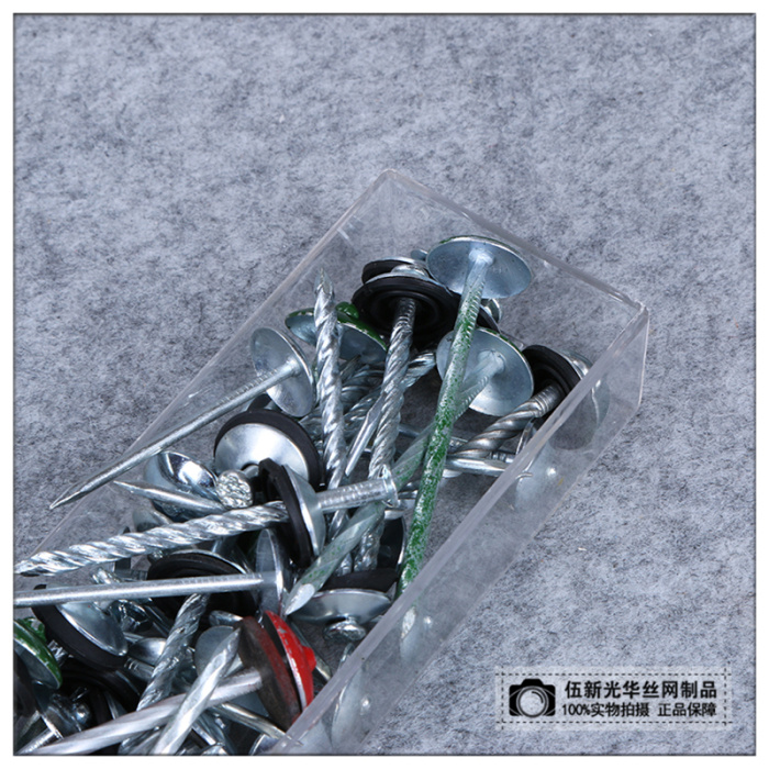 Factory Direct Sales Big Head Nail Roofing Nail with Cap Nail Factory Direct Sales Big Head Nail Roofing Nail with Cap Nail