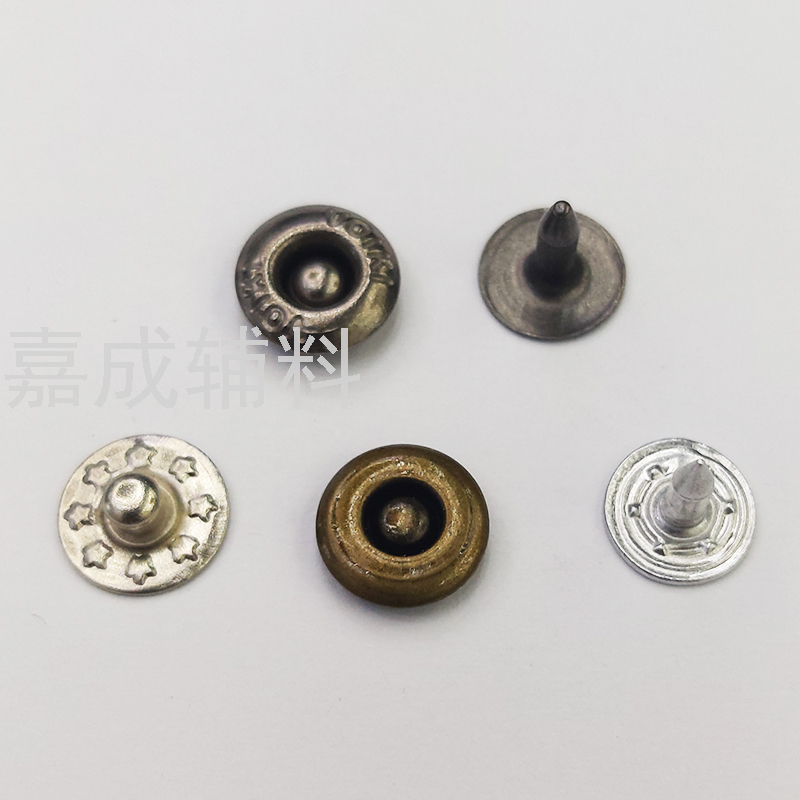 Corner Nail Mushroom Nail Riveting Cap Nail Jeans Pocket Button Grass Cap Nail Concave-Convex Beads
