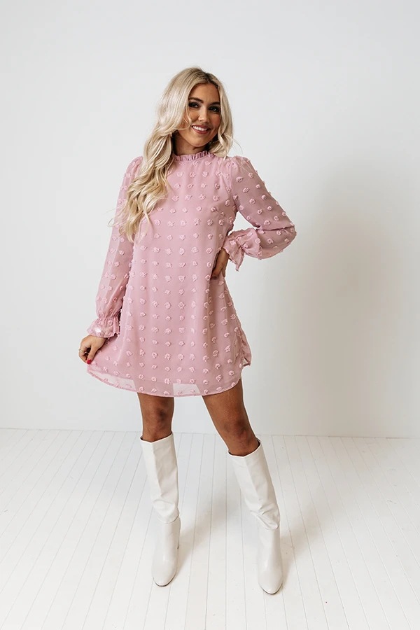 2022 Europe and America Cross Border Amazon Autumn and Winter Lace Collar Puff Sleeve Chiffon Embroidered Fur Ball Dress Dress for Women