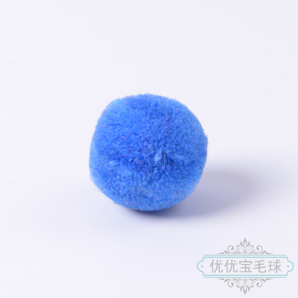 Factory Direct Sales Polypropylene Wool Ball Multi-Specification Multi-Color Polypropylene Wool Ball DIY Puzzle Hairy Ball Polypropylene Wool Ball