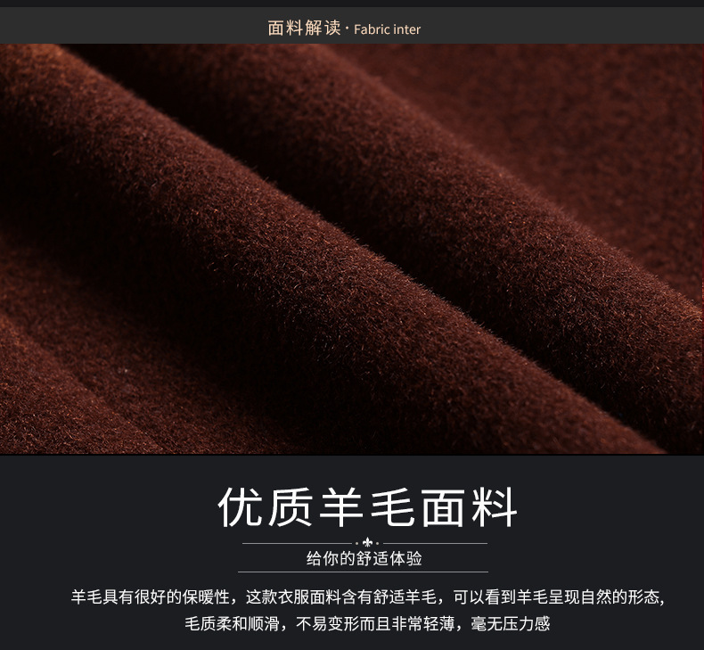Real Fox Fur Collar Wool Overcoat Middle-Aged and Elderly Women's Dress Korean Style Slim Fit plus Size Long Woolen Coat Women Real Fox Fur Collar Wool Overcoat Middle-Aged and Elderly Women's Dress Korean Style Slim Fit plus Size Long Woolen Coat Women