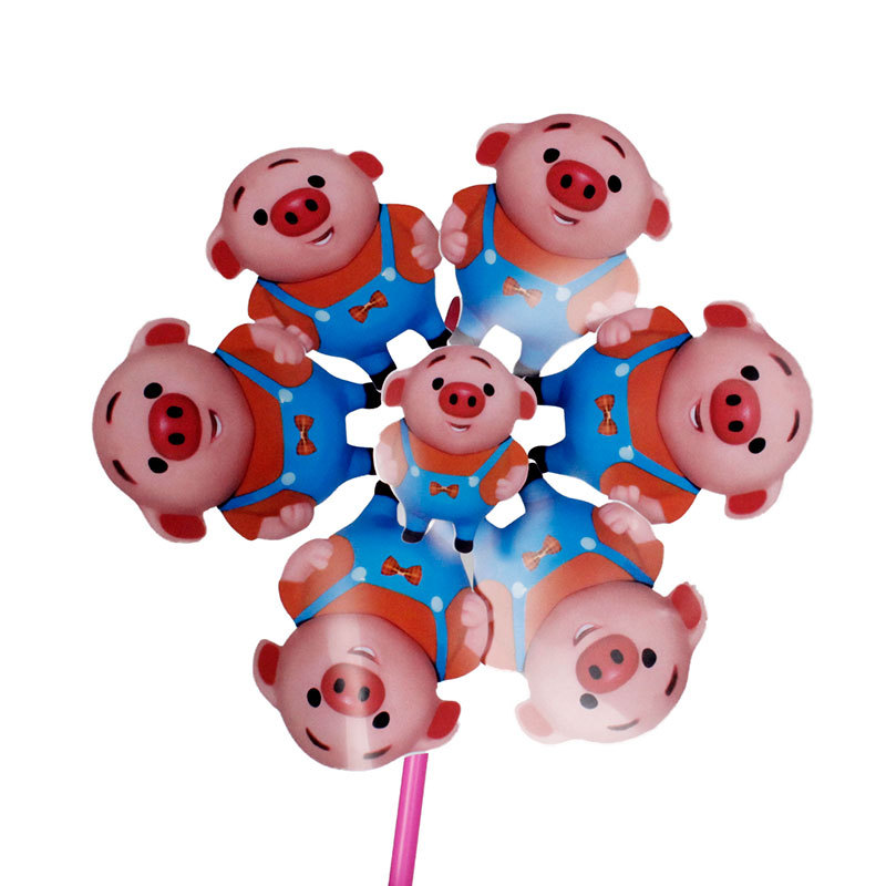 Double-Layer Sequin Size Windmill Cartoon Color Children Windmill DIY Stall Scenic Spot Toys Yiwu Spot Supply Double-Layer Sequin Size Windmill Cartoon Color Children Windmill DIY Stall Scenic Spot Toys Yiwu Spot Supply