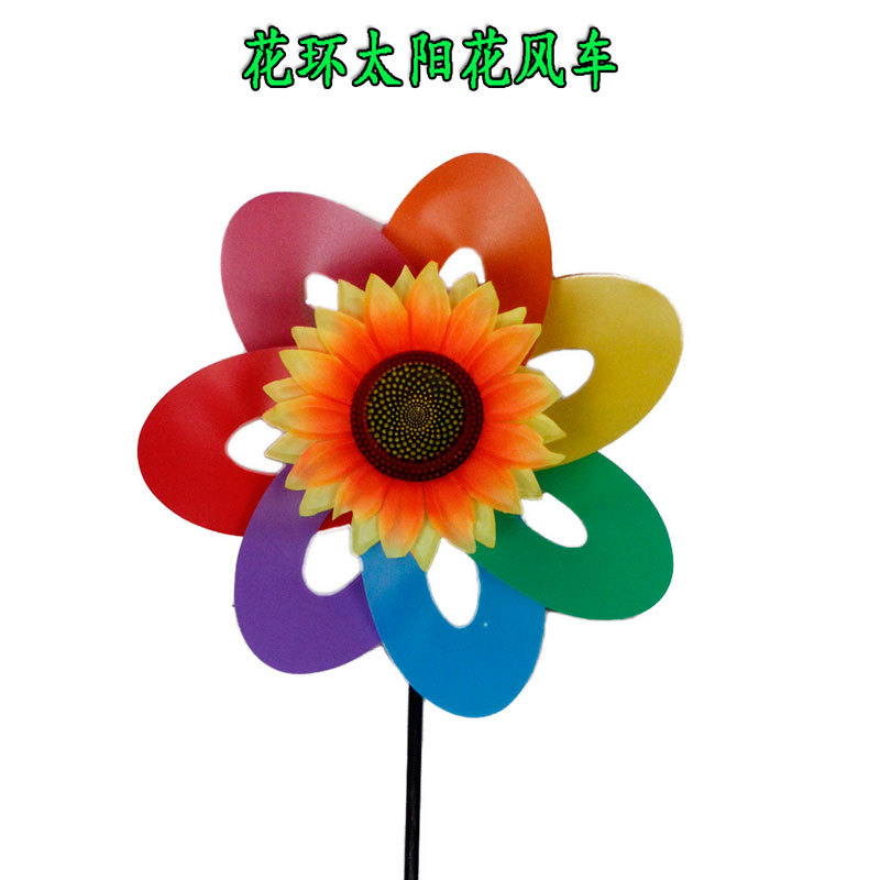 Double-Layer Sequin Size Windmill Cartoon Color Children Windmill DIY Stall Scenic Spot Toys Yiwu Spot Supply Double-Layer Sequin Size Windmill Cartoon Color Children Windmill DIY Stall Scenic Spot Toys Yiwu Spot Supply