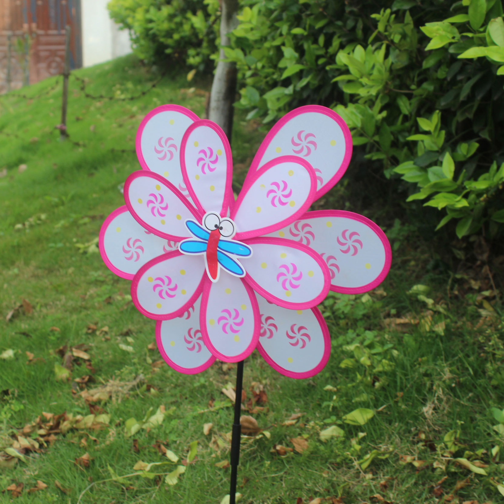 Double-Layer Sequin Size Windmill Cartoon Color Children Windmill DIY Stall Scenic Spot Toys Yiwu Spot Supply Double-Layer Sequin Size Windmill Cartoon Color Children Windmill DIY Stall Scenic Spot Toys Yiwu Spot Supply
