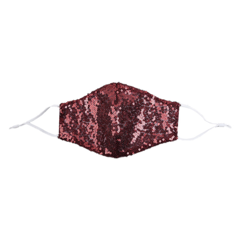 CrossBorder Foreign Trade Spot Sequin Mask Fashion Colorful Shiny Mask Personality Dustproof Mask CrossBorder Foreign Trade Spot Sequin Mask Fashion Colorful Shiny Mask Personality Dustproof Mask