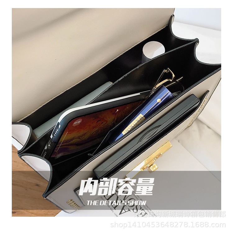 Ins UltraFire Sequin Bag Women's 2019 New KoreanStyle Allmatch OneShoulder Sling Fashion Portable Square Sling Bag