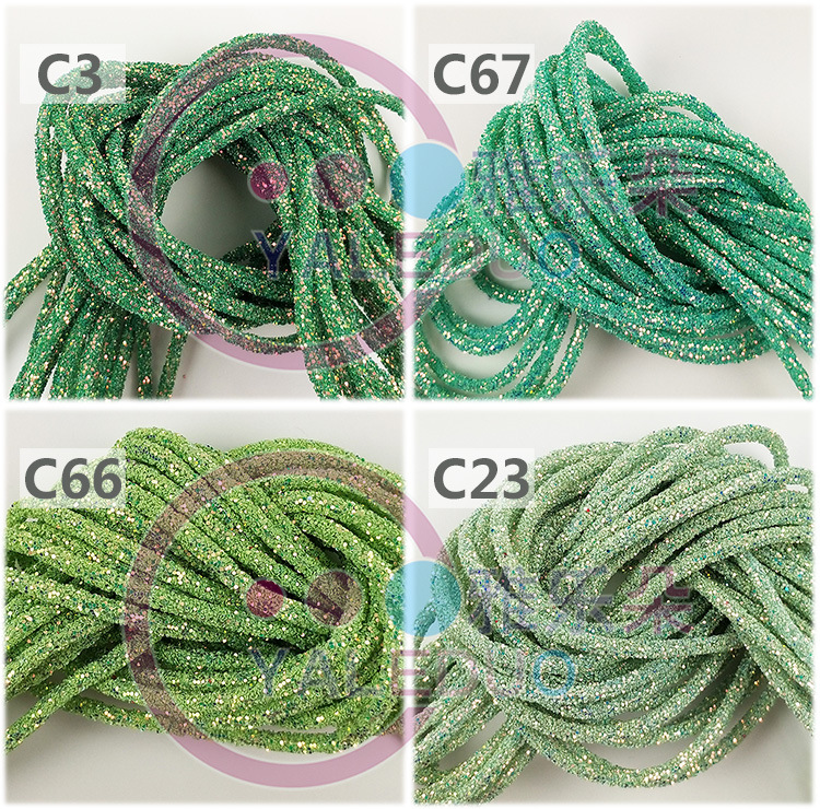 6mm Sequin Rope Rainbow Slippers Hose DIY Hair Accessories Material Hat Clothing Widget Accessories 6mm Sequin Rope Rainbow Slippers Hose DIY Hair Accessories Material Hat Clothing Widget Accessories