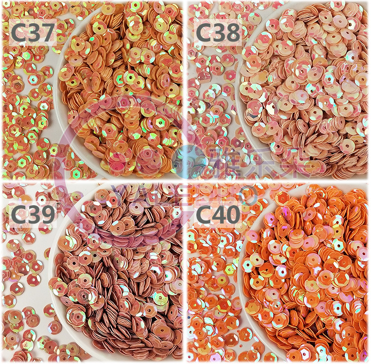 6mm Curved round Middle Hole Sequins DIY Ornament Amblyopia Training String Perforated Sequin Clothing Material 6mm Curved round Middle Hole Sequins DIY Ornament Amblyopia Training String Perforated Sequin Clothing Material