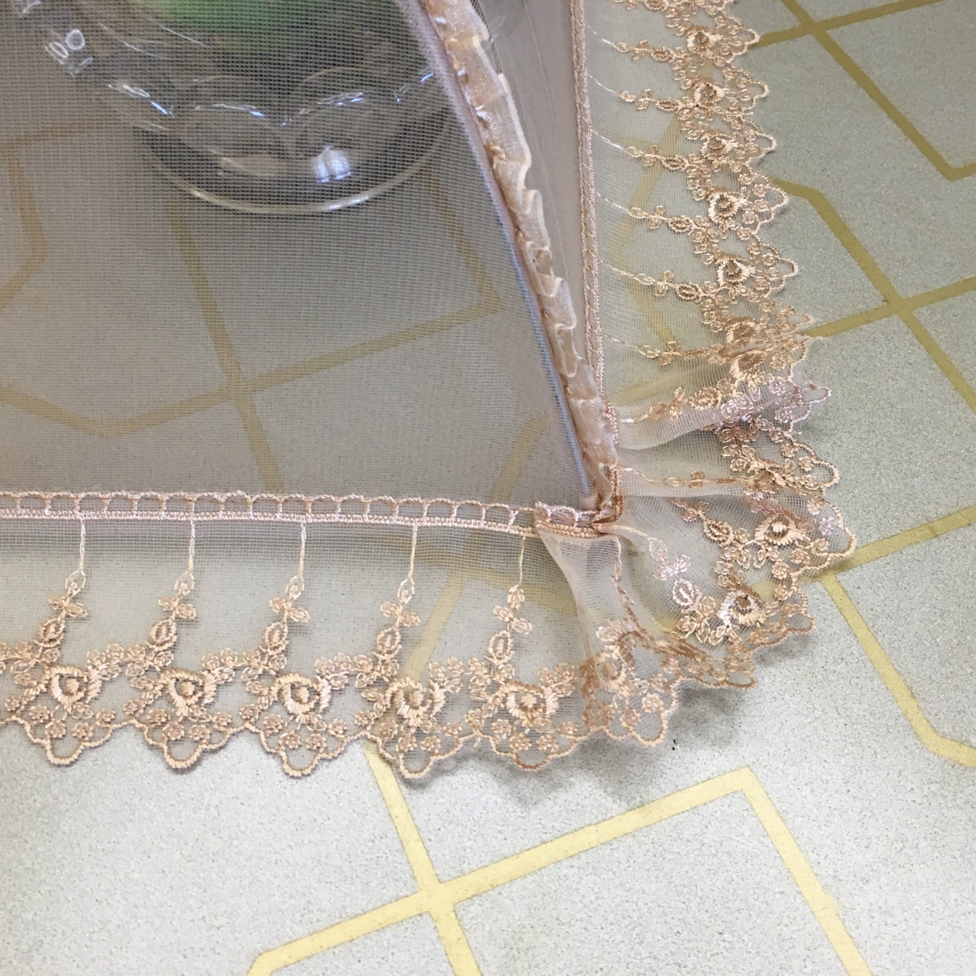 ! Lace Edge Mini 42 42cm Dish Cover Food Cover Fashion Trendy People's ! Lace Edge Mini 42 42cm Dish Cover Food Cover Fashion Trendy People's