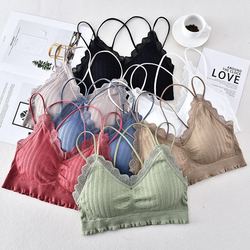 Velvet Lace Edge V-neck Terry Warm Vest Thickened Base with Chest Pad Warm Vest Beauty Back Underwear Women