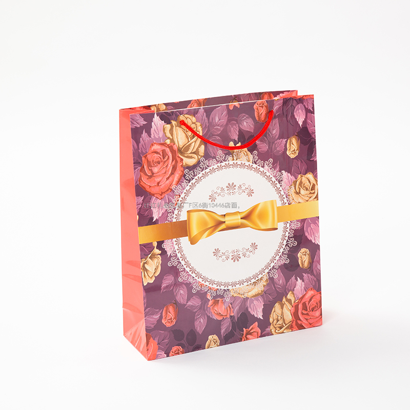 Bowknot Gift Bag Shopping Bag Packaging Bag Cloth Bag Holiday Gift Bag Paper Bag Can Be Customized Currently Available