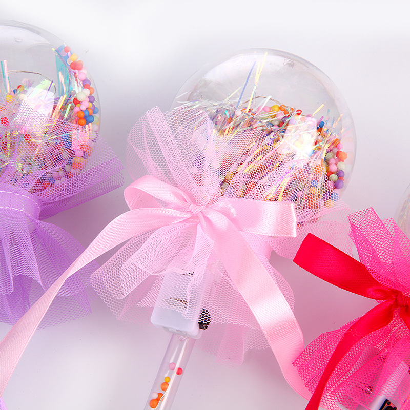 Luminous magic Wand colorful Flash Bobble Ball Fairy BowKnot Star Ball Children's Toy Web Celebrity Wholesale Luminous magic Wand colorful Flash Bobble Ball Fairy BowKnot Star Ball Children's Toy Web Celebrity Wholesale