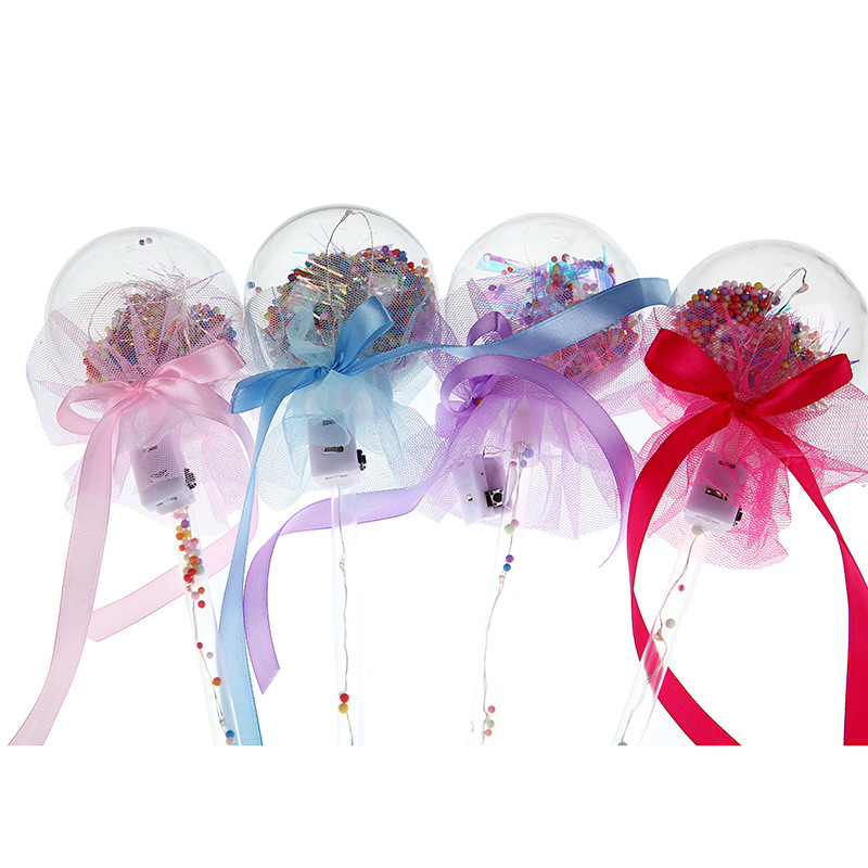 Luminous magic Wand colorful Flash Bobble Ball Fairy BowKnot Star Ball Children's Toy Web Celebrity Wholesale Luminous magic Wand colorful Flash Bobble Ball Fairy BowKnot Star Ball Children's Toy Web Celebrity Wholesale