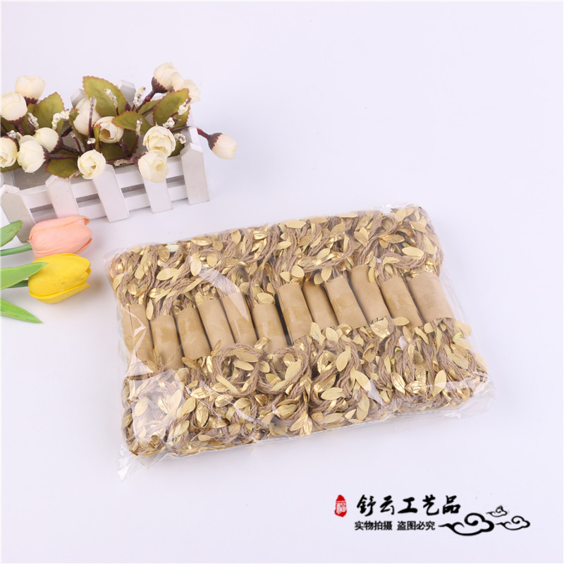Woven Rattan Hemp Rope Handmade DIY Home Tag Binding Decorative Accessories Colored Hemp Rope Jute Rope
