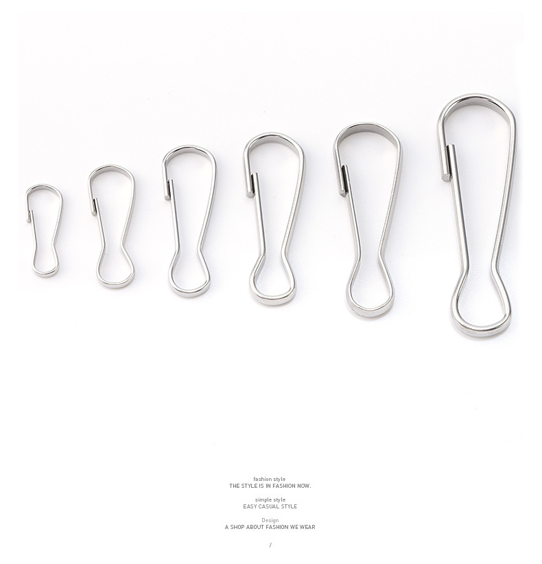 Manufacturers supply iron zhu dan buckle chain electroplating diy chain buckle clothing jewelry chain accessories