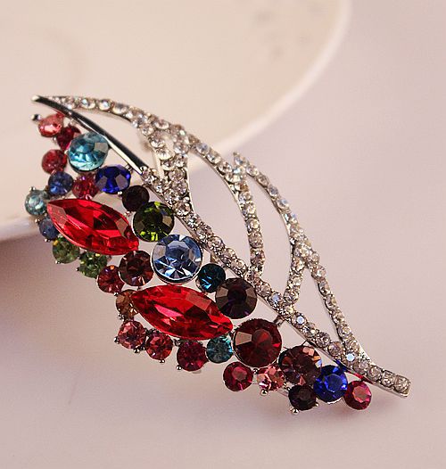 Boutique Luxury Color-Preserving Electroplating Ornament Silk Scarf Buckle Pin European and American Large Zircon Full Diamond Brooch Mixed Batch 10 Yuan Store Boutique Luxury Color-Preserving Electroplating Ornament Silk Scarf Buckle Pin European and American Large Zircon Full Diamond Brooch Mixed Batch 10 Yuan Store