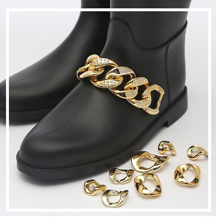 Cross-Border Customizable Chain Release Buckle Shoe Buckle Electroplating Ornament Accessories DIY Clothing Sccessories Shoe Buckle Manufacturer Direct Wholesale Cross-Border Customizable Chain Release Buckle Shoe Buckle Electroplating Ornament Accessories DIY Clothing Sccessories Shoe Buckle Manufacturer Direct Wholesale