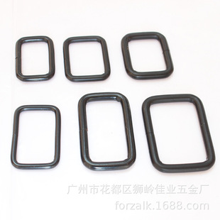 Zinc Alloy Buckle Guangzhou Electroplating 3 Points round Tail Metal Fish Mouth Buckle Hardware Die Casting Snap Hook